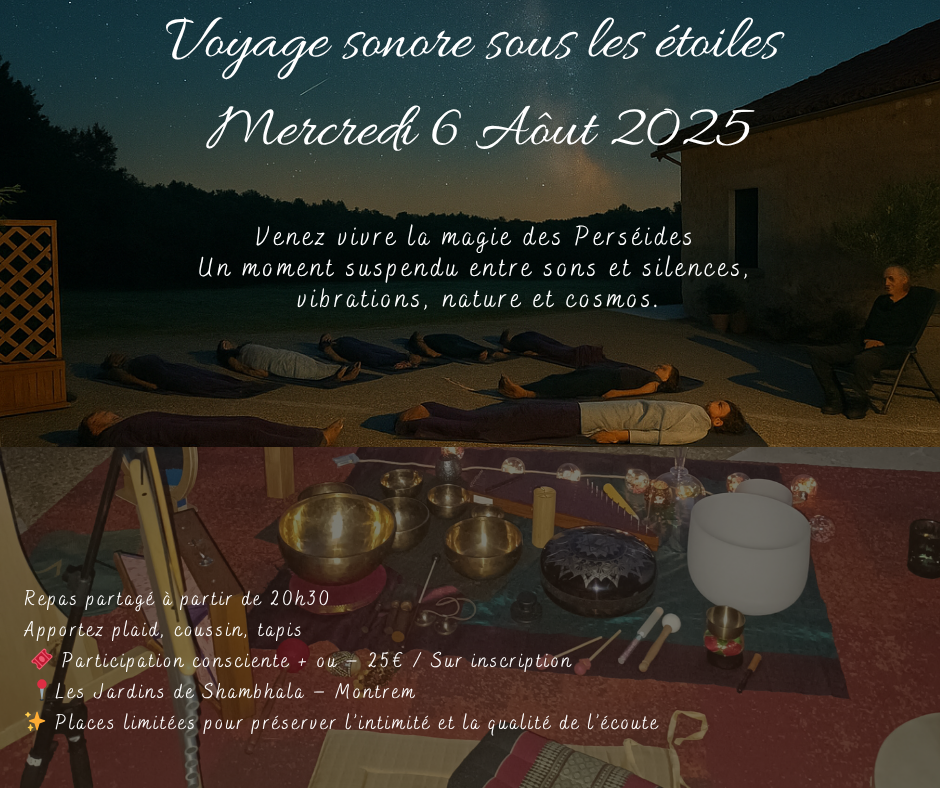 Voyage sonore sous les étoiles