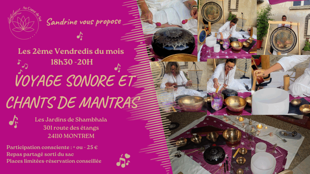 Voyage sonore et Chants de Mantras