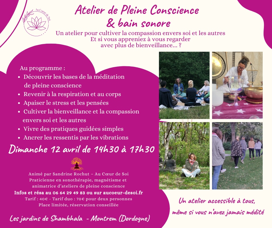 Pleine conscience et Sonothérapie