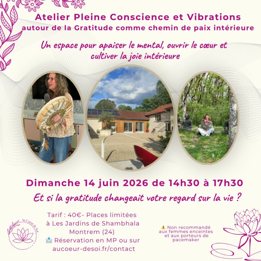 Méditation de Pleine conscience autour de la gratitude
