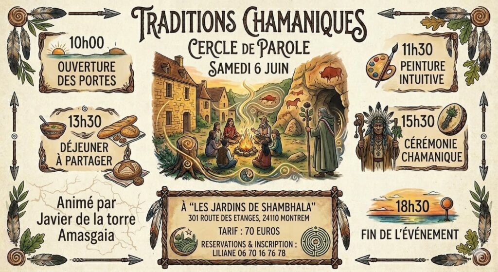 traditions chamaniques - cercle de parole